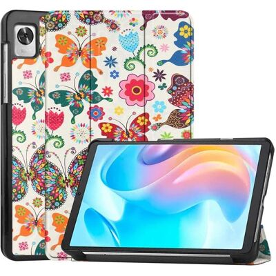 HTDMobiles Realme Pad Mini - Cuir synthétique - Papillons - 8,7 po - Étui tablette - Publicité HTDMobiles Realme Pad Mini - Cuir synthétique - Papillons - 8,7 po - Étui tablette - Publicité