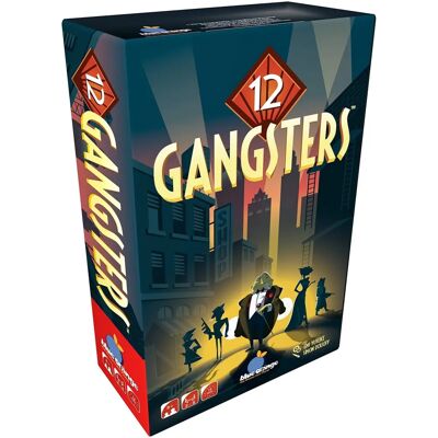 Blue Orange 12 Gangsters - Kartenspiel - Gesellschaftsspiel Blue Orange 12 Gangsters - Kartenspiel - Gesellschaftsspiel