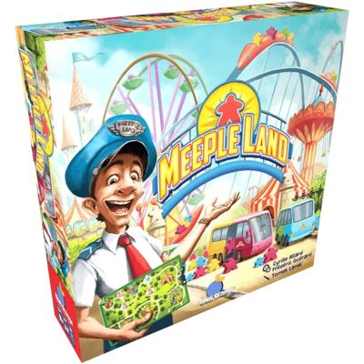 Blue Orange Games Meeple Land - Jeu de société - Publicité Blue Orange Games Meeple Land - Jeu de société - Publicité