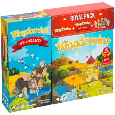 Pacchetto Blue Orange Kingdomino e Age Of Giants - Gioco da Tavolo Pacchetto Blue Orange Kingdomino e Age Of Giants - Gioco da Tavolo