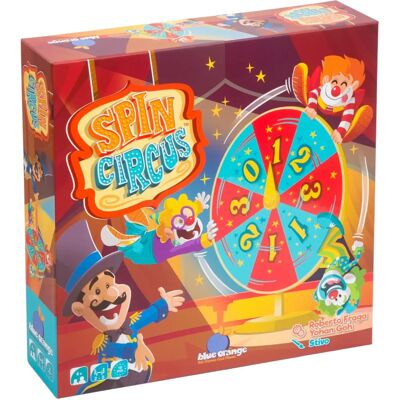 Blue Orange Spin Circus - Gioco da tavolo per 2-5 giocatori 4+ - Divertimento in famiglia Blue Orange Spin Circus - Gioco da tavolo per 2-5 giocatori 4+ - Divertimento in famiglia