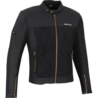 Veste de moto légère d'été Segura Oskar noir - Veste de moto - Publicité Veste de moto légère d'été Segura Oskar noir - Veste de moto - Publicité
