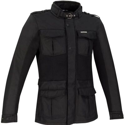 Giacca tessile da moto Bering Wallace - Nero - M Giacca tessile da moto Bering Wallace - Nero - M