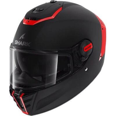 SHARK Spartan RS - Nero Opaco/Rosso SHARK Spartan RS - Nero Opaco/Rosso