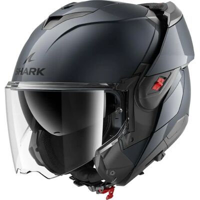 Shark OXO Flip-Up Helm - Stoßfeste Lexan TM-Schale, Mehrere Größen, Sonnenvisier Shark OXO Flip-Up Helm - Stoßfeste Lexan TM-Schale, Mehrere Größen, Sonnenvisier