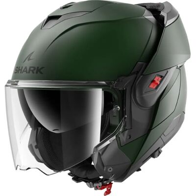 Casque Shark OXO - Vert - Flip-up Modulaire - Casque - Publicité Casque Shark OXO - Vert - Flip-up Modulaire - Casque - Publicité