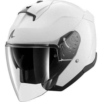 Shark Skwal Jet Bianco Perlato Motorcycle Helmet - Motorcycle Helmet Shark Skwal Jet Bianco Perlato Motorcycle Helmet - Motorcycle Helmet