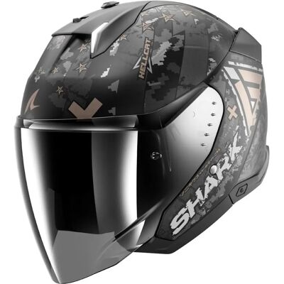 Casco Shark i3 Jet Hellcat - Resistente a Impactos Casco Shark i3 Jet Hellcat - Resistente a Impactos