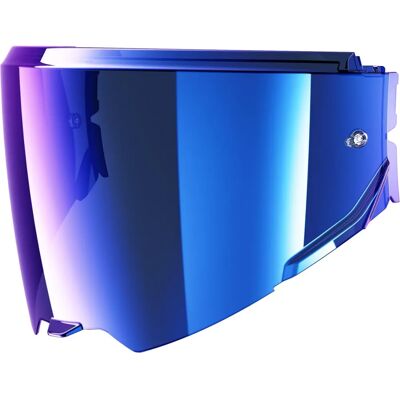 Visière de casque Shark VZ3903 - Iridium Bleu - Clair/Légèrement Teinté - Type de Casque - Publicité Visière de casque Shark VZ3903 - Iridium Bleu - Clair/Légèrement Teinté - Type de Casque - Publicité