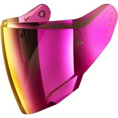 Visière rose iridium Shark VZ670 - Visière - Publicité Visière rose iridium Shark VZ670 - Visière - Publicité