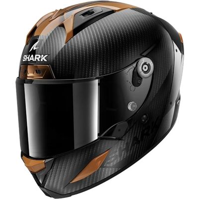 Shark Aeron Carbon Skin Carbon / Kupfer / Grau - Helm Shark Aeron Carbon Skin Carbon / Kupfer / Grau - Helm