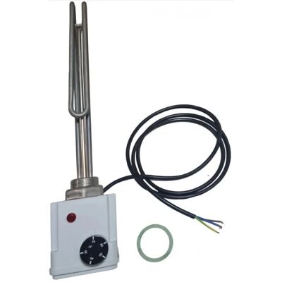 Calentador de inmersión - 3000W Alcance corto - Acero inoxidable Calentador de inmersión - 3000W Alcance corto - Acero inoxidable