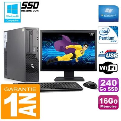 Fujitsu Siemens - Esprimo E500 E85+ Sff G640 - 16GB - 19in - Publicité Fujitsu Siemens - Esprimo E500 E85+ Sff G640 - 16GB - 19in - Publicité