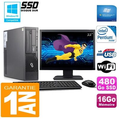 Fujitsu Siemens - Esprimo E500 E85+ Sff - 16 Go RAM - Publicité Fujitsu Siemens - Esprimo E500 E85+ Sff - 16 Go RAM - Publicité