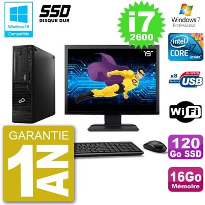 Fujitsu Siemens - Esprimo E500 E85+ - i7-2600 - PC de bureau - Publicité Fujitsu Siemens - Esprimo E500 E85+ - i7-2600 - PC de bureau - Publicité