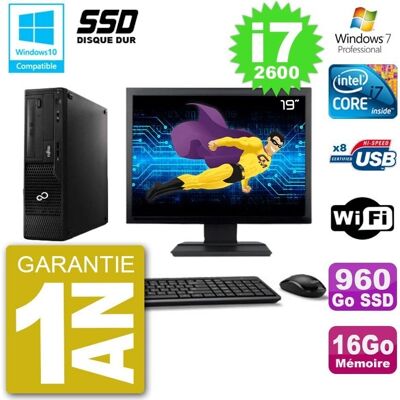 Fujitsu Siemens - Esprimo E500 E85+ - I7-2600 - Bureau - Publicité Fujitsu Siemens - Esprimo E500 E85+ - I7-2600 - Bureau - Publicité