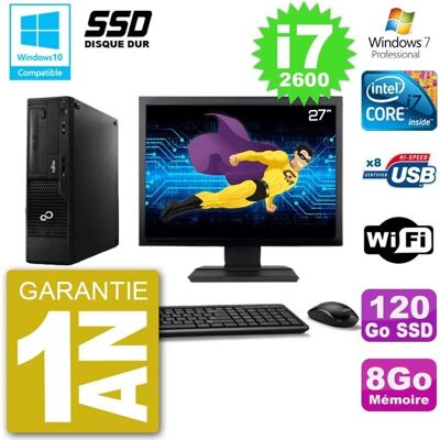 Fujitsu Siemens - Esprimo E500 E85+ - i7-2600 - Bureau - Publicité Fujitsu Siemens - Esprimo E500 E85+ - i7-2600 - Bureau - Publicité