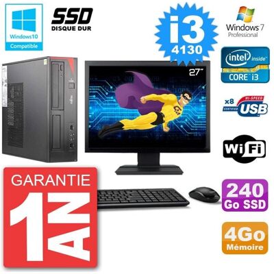 Fujitsu Siemens - Esprimo E520 - 27 inch - I3-4130 - PC de bureau - Publicité Fujitsu Siemens - Esprimo E520 - 27 inch - I3-4130 - PC de bureau - Publicité
