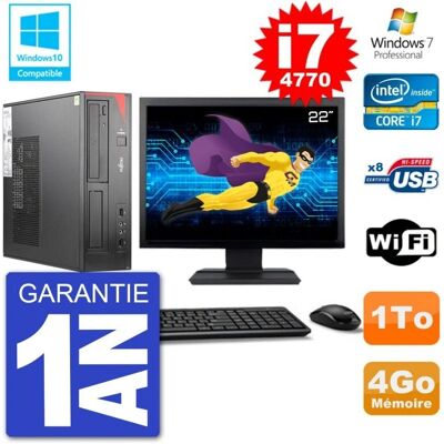 Fujitsu Siemens - Esprimo E520 - i7-4770 - 1TB - Desktop computer - Publicité Fujitsu Siemens - Esprimo E520 - i7-4770 - 1TB - Desktop computer - Publicité