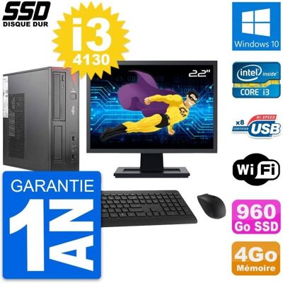 Fujitsu Siemens - E520 - Intel i3-4130 - 4GB RAM - Desktop - Publicité Fujitsu Siemens - E520 - Intel i3-4130 - 4GB RAM - Desktop - Publicité