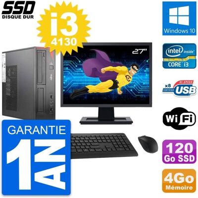Fujitsu Siemens - E520 - 27in - SSD120GB - PC de bureau - Publicité Fujitsu Siemens - E520 - 27in - SSD120GB - PC de bureau - Publicité