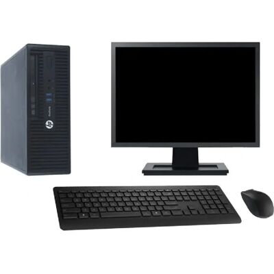 HP - 400 G3 SFF - RAM 16GB - Écran 22 pouces - PC de bureau - Publicité HP - 400 G3 SFF - RAM 16GB - Écran 22 pouces - PC de bureau - Publicité