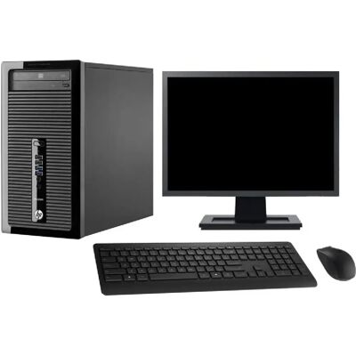 HP - 400 G1 - 16GB RAM - 480GB SSD - Desktop Computer - Publicité HP - 400 G1 - 16GB RAM - 480GB SSD - Desktop Computer - Publicité