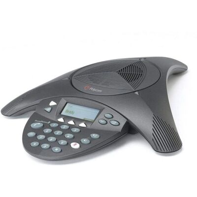 Polycom - SoundStation 2 - 2201-16000-601 - Téléphone de conférence - Publicité Polycom - SoundStation 2 - 2201-16000-601 - Téléphone de conférence - Publicité