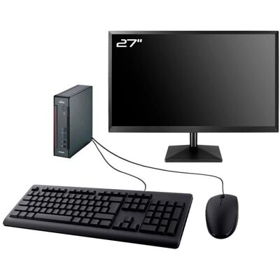 Fujitsu Siemens - Esprimo Q556 - 27in - Intel i7-6700T - PC - Publicité Fujitsu Siemens - Esprimo Q556 - 27in - Intel i7-6700T - PC - Publicité