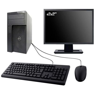 Dell - Precision T1650 - 22in - i7-3770 - Desktop PC - Publicité Dell - Precision T1650 - 22in - i7-3770 - Desktop PC - Publicité