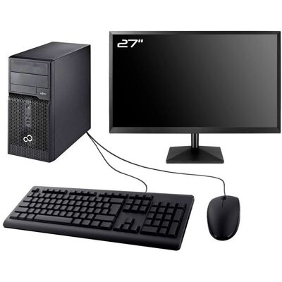 Fujitsu Siemens - Esprimo P400 - 27 pouces - Ordinateur de bureau - Publicité Fujitsu Siemens - Esprimo P400 - 27 pouces - Ordinateur de bureau - Publicité