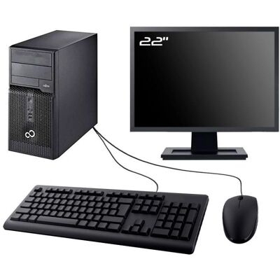 Fujitsu Siemens - Esprimo P400 - Intel Core i7-3770 - 8 Go RAM - 960 Go SSD - PC de bureau - Publicité Fujitsu Siemens - Esprimo P400 - Intel Core i7-3770 - 8 Go RAM - 960 Go SSD - PC de bureau - Publicité