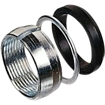 GEBO - G.B.I.P 40x49 - 1-1/2 pollice - acciaio - Set di anelli GEBO - G.B.I.P 40x49 - 1-1/2 pollice - acciaio - Set di anelli