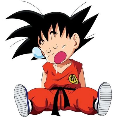Dragon Ball - Goku Tired - Taille 30x33 cm - Affiche - Publicité Dragon Ball - Goku Tired - Taille 30x33 cm - Affiche - Publicité