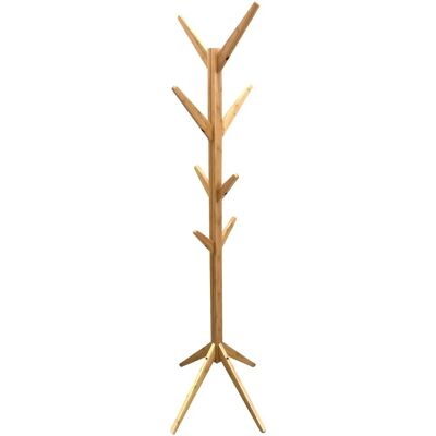 Home Deco Factory Porte-manteau arbre en bambou - 178cm - Naturel - Publicité Home Deco Factory Porte-manteau arbre en bambou - 178cm - Naturel - Publicité