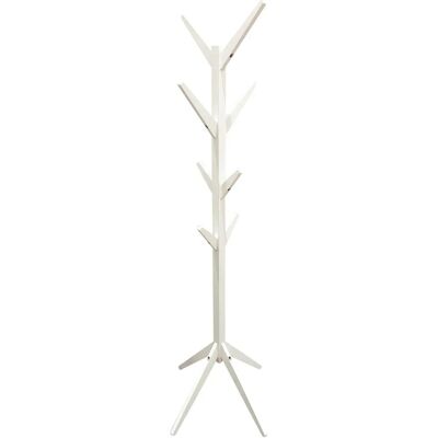 Home Deco Factory Appendiabiti albero bianco - Organizzatore moderno MDF Home Deco Factory Appendiabiti albero bianco - Organizzatore moderno MDF