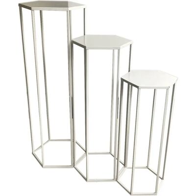 Home Deco Factory Support en Métal - Lot de 3 Home Deco Factory Support en Métal - Lot de 3