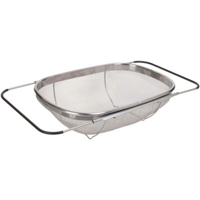 Cook Concept Stainless Steel Strainer - Extendable Handles Cook Concept Stainless Steel Strainer - Extendable Handles