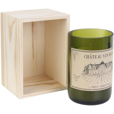Home Deco Factory BO5392 - Bois de santal - Pot en verre - Bougie - Publicité Home Deco Factory BO5392 - Bois de santal - Pot en verre - Bougie - Publicité