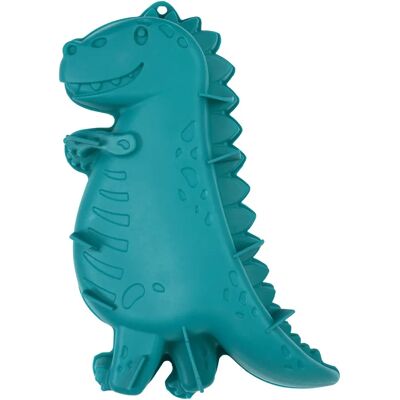 LILY COOK Moule en silicone dinosaure - Renforts, 29x15x6cm - Moule à gâteau LILY COOK Moule en silicone dinosaure - Renforts, 29x15x6cm - Moule à gâteau