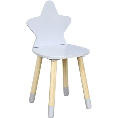 Chaise enfant étoile Home Deco Kids - Léger et intérieur - Publicité Chaise enfant étoile Home Deco Kids - Léger et intérieur - Publicité