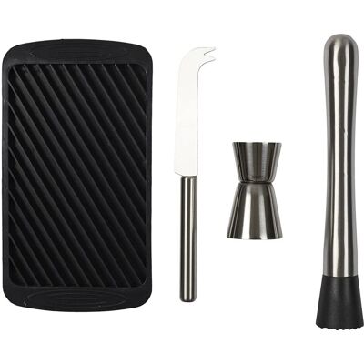 Set Mojito Northix - 4 Pezzi - Accessori per Bar Casa Set Mojito Northix - 4 Pezzi - Accessori per Bar Casa