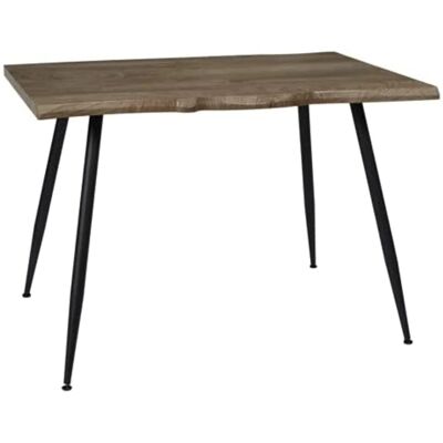 Marque Modèle - Table à manger en bois rectangulaire - Publicité Marque Modèle - Table à manger en bois rectangulaire - Publicité