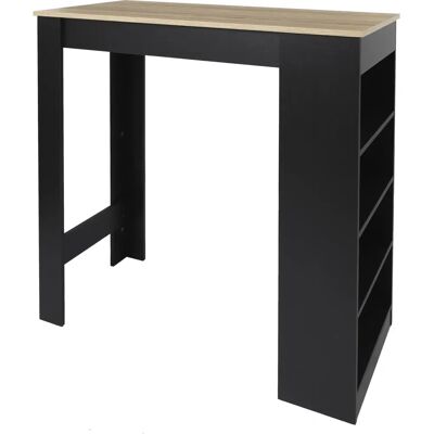 Table de Bar Cheers de Home Deco Factory avec Étagères - Publicité Table de Bar Cheers de Home Deco Factory avec Étagères - Publicité