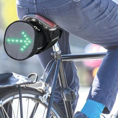 Northix Sacoche de Vélo avec Clignotants - Type de Vélo - Publicité Northix Sacoche de Vélo avec Clignotants - Type de Vélo - Publicité