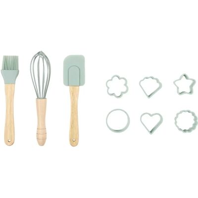 LILY COOK Kit de Pâtisserie pour Enfants - 6 Ustensiles - Publicité LILY COOK Kit de Pâtisserie pour Enfants - 6 Ustensiles - Publicité