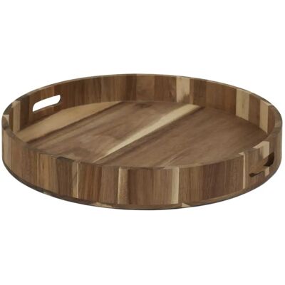 The Home Deco Factory Plateau rond en acacia The Home Deco Factory Plateau rond en acacia
