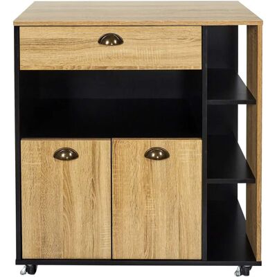 Home Deco Factory Aparador de Cocina en Madera - Almacenamiento Moderno Home Deco Factory Aparador de Cocina en Madera - Almacenamiento Moderno