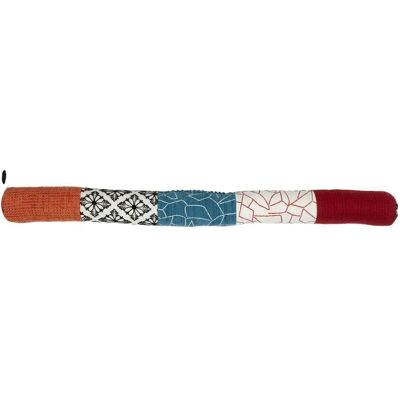 THE HOME DECO FACTORY Boudin de porte - Patchwork 80 x 7 cm THE HOME DECO FACTORY Boudin de porte - Patchwork 80 x 7 cm