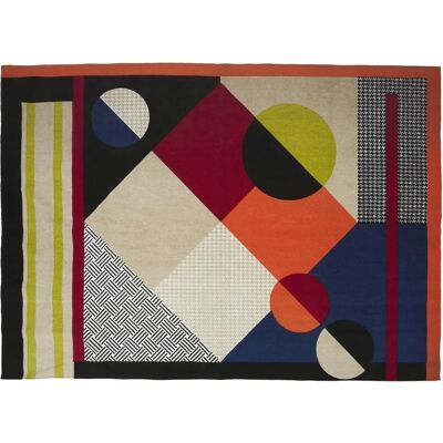Tapis patchwork en coton PARIS PRIX - 120x170cm - Publicité Tapis patchwork en coton PARIS PRIX - 120x170cm - Publicité